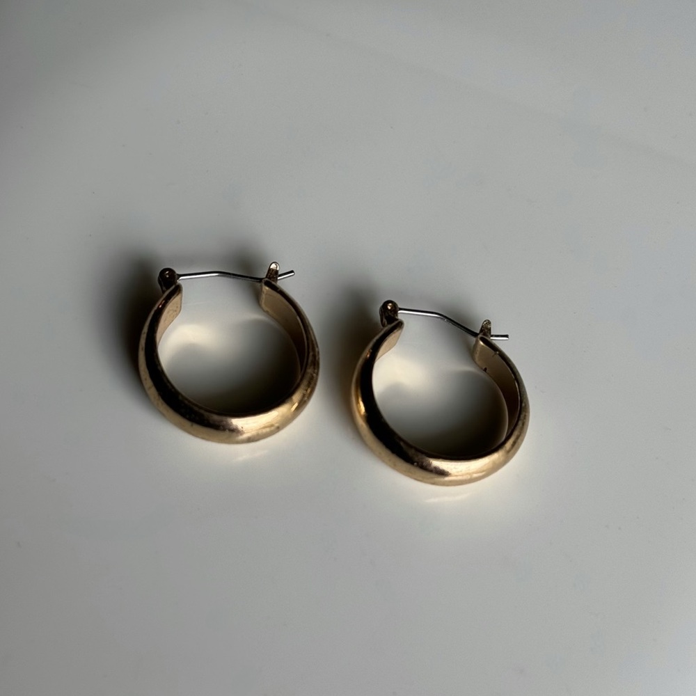 Gold Hoop Earrings